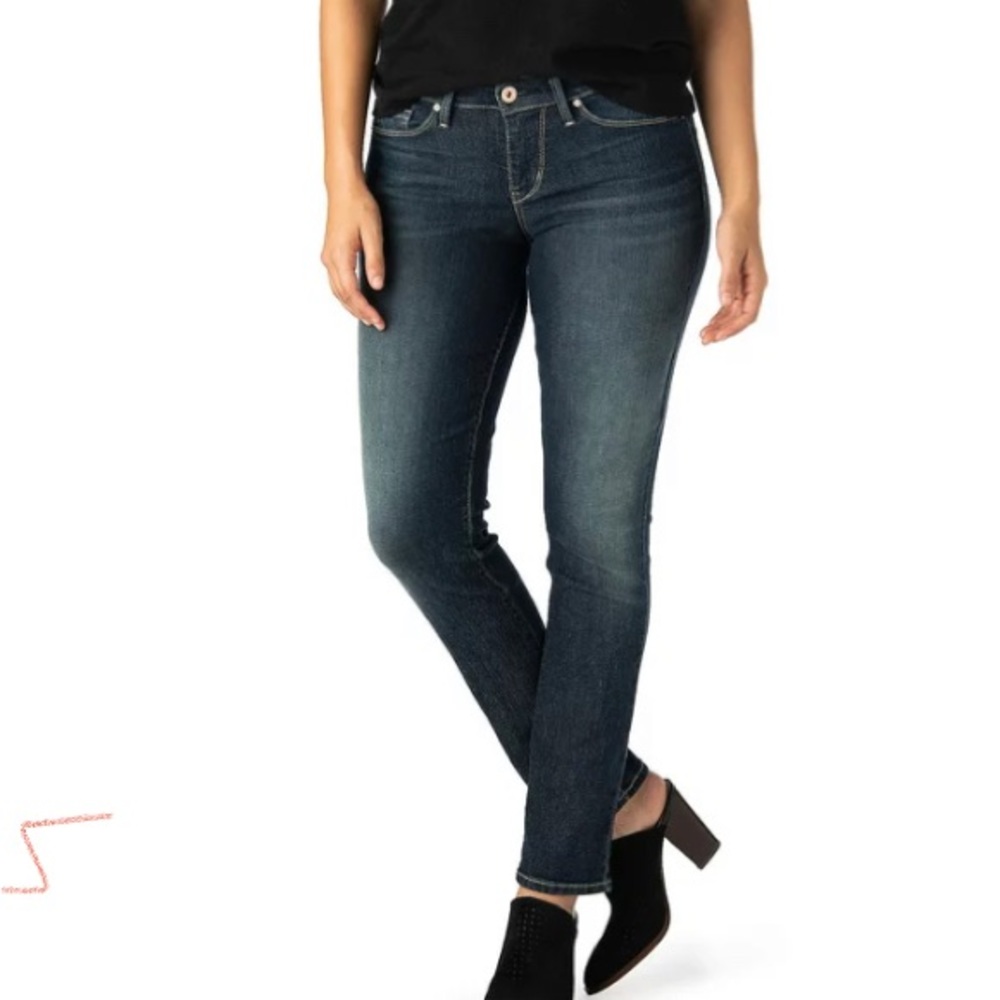 Size 12L Levi’s Signature, Mid Rise Slim, Simply Stretch Jeans